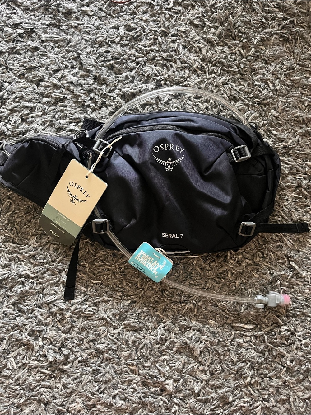OSPREY Seral 7 Waist Pack in Black